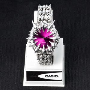 Reloj de Pulsera para Hombre, Estilo HipHop, con Diamantes CZ Personalizados, Diseño Gótico Y2K, Acero Inoxidable, Movimiento Mecánico Automático - Product Image 5