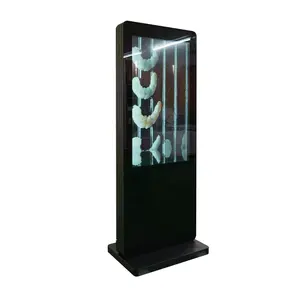 43 Inch Vloerstaande Outdoor Commerciële Reclame Lcd Touch Screen Digital Signage Display Kiosk