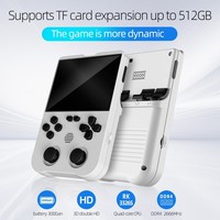 Console de jeu portable open source AMPOWN XU10 Mini, double joystick, rétro PSP, arcade, communication Wi-Fi, Android 13 transfrontalier