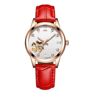 Relojes Mecánicos con Forma de Corazón Hueco para Mujer, Reloj de Pulsera Automático, Diseño de Moda Femenina, OEM, Ideas de Regalo de Lujo, Relojes - Product Image 4