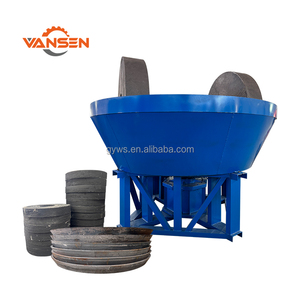 Molino de Bandeja Húmeda de Doble Rueda 1200 para Oro y Cobre, Máquina de Molienda Húmeda China con <span class=keywords><strong>Precio</strong></span> de Fábrica, Planta de Molienda de Piedra para Minería de Oro - Product Image 1