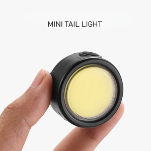 Đèn hậu xe đạp JOHORSE Đèn đỏ xe đạp đường trường Đèn hậu xe đạp <span class=keywords><strong>LED</strong></span> chống nước sạc USB - Product Image 2