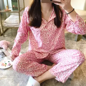 Cartoon Girls 'Sweet Loose Fitting Home Anzug Schlaf tragen Pyjamas zum Verkauf