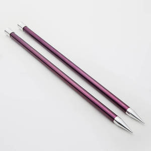 <span class=keywords><strong>Knitpro</strong></span> Zing Aluminio 25cm 10 "Juego de agujas de tejer de una sola punta 2,50mm ~ 6,00mm 8 pares - Product Image 6