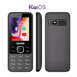 UNIWA-teléfono móvil K2401, pantalla de 2,4 pulgadas, KaiOS 4G, precio bajo, teclado