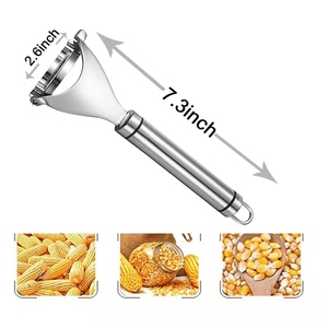Dễ dàng để sử dụng Ngô Peeler Ngô Vũ Nữ Thoát y Ngô COB vũ nữ Thoát y công cụ cao cấp thép không gỉ tuốt lúa với Ergonomic xử lý - Product Image 3