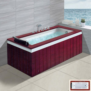 <span class=keywords><strong>Bañera</strong></span> de hidromasaje para 8 personas, <span class=keywords><strong>bañera</strong></span> de hidromasaje para exteriores, piscina de hidromasaje china - Product Image 2