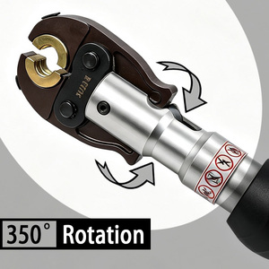 Outil de sertissage de tuyaux hydrauliques TUBO EP-1332K, outil à batterie, sertisseur de <span class=keywords><strong>plomberie</strong></span> - Product Image 3