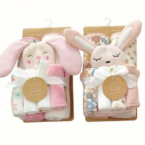Ensemble <span class=keywords><strong>de</strong></span> 7 serviettes <span class=keywords><strong>de</strong></span> <span class=keywords><strong>bain</strong></span> pour <span class=keywords><strong>bébé</strong></span> |   <span class=keywords><strong>Serviette</strong></span> à capuche brodée en microfibre SugarHome + <span class=keywords><strong>Serviette</strong></span> pour le visage + Gants pour nouveau-né et tout-petit - Product Image 5