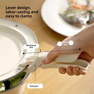 Guantes de Cocina con Pinza Antideslizante de Silicona y Soporte de Plástico para Platos para Horno - Product Image 2