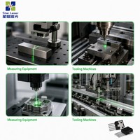 Sensor Gerak GH15250F8C 520nm 50mW Dioda Laser Hijau Kemasan Plastik untuk Pengukur Tingkat Industri, Lampu Panggung