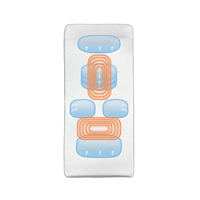 Vente en gros en usine Matelas de massage par compression d'air avec lit de massage de yoga pliable chauffant pour la relaxation du sommeil