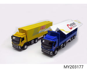 Mini giocattoli su misura del modello del camion del contenitore del carico della lega di zinco della <span class=keywords><strong>scala</strong></span> <span class=keywords><strong>1</strong></span>:50 di Volvo per i bambini - Product Image 4