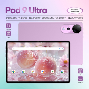 Mới Pad9 Siêu 11-Inch 5G Tablet <span class=keywords><strong>PC</strong></span> <span class=keywords><strong>Octa</strong></span> Lõi MTK 16GB + 1TB Lưu Trữ Android 15 Điện Từ Màn Hình Chuyên Nghiệp Kinh Doanh Sử Dụng - Product Image 3