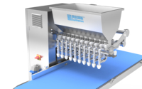 Machine de remplissage automatique de pâte liquide pour boulangerie industrielle, déposeuse de tartelettes, de tartes aux œufs, de macarons et de gâteaux, 220V, Nouveau