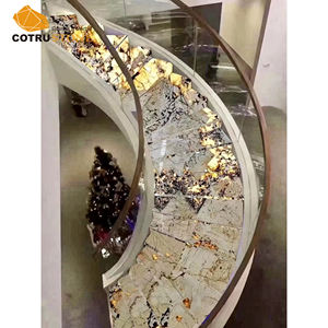 Quarzite naturale Pandora lastra di marmo <span class=keywords><strong>Patagonia</strong></span> smaltata traslucida per sfondo retroilluminato piastrelle da parete piano piano piano da tavolo - Product Image 6