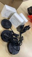 Entrée 12V DC cachée sous la table de meubles de bureau chargeur sans fil rapide 15W chargeur invisible longue distance sous la table