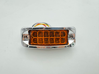 Feu de position latéral LED 12V 24V pour camion, remorque, bus, fourgonnette, clignotant, feu arrière, feu stop