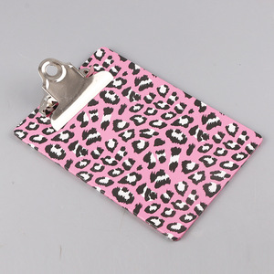 Office School A4 Custom clear Plastic <b>Clipboard</b> With Metal Clip Mini Menu Folder Board - Product Image 4