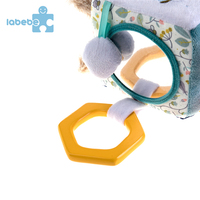 Boîtes de cube d'activité d'intelligence douce Jouet de cube d'activité en peluche pour enfants de qualité supérieure