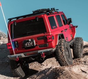 Lantsun JL1129สำหรับรถจี๊ปสำหรับแรงเลอร์ <span class=keywords><strong>JL</strong></span> อุปกรณ์เสริมเหล็กกันชนหลังกันชนรถยนต์ - Product Image 5