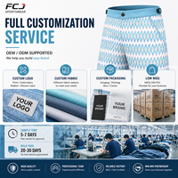 Shorts de bain personnalisés pour hommes, séchage rapide, 100% polyester, 120 GSM, légers, avec doublure intérieure en mesh, shorts de plage d'été