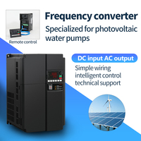 Onduleur VFD solaire de haute qualité triphasé 380v AC Drive 4kw Vfd fabricants fréquence onduleur de pompe solaire 4hp AC DC entrée hybride