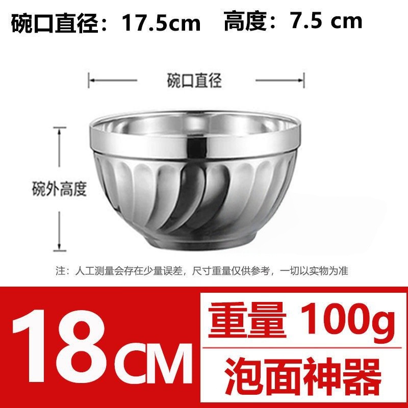 Bols à lys en acier inoxydable [18 cm] - Lot de 10