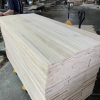 Panneau de cercueil léger en Paulownia 18mm 20mm 22mm, Bois de Paulownia massif pour cercueils funéraires