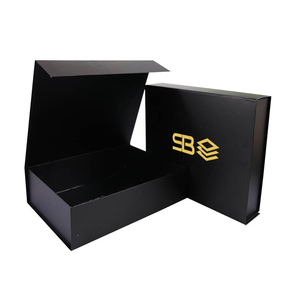 Caja de Regalo de Cartón de Lujo con Cinta de Seda, Diseño Plegable, Cierre Magnético, Materiales Reciclados, Recubrimiento UV, Laminado Mate, Grabado en Relieve - Product Image 3