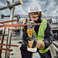 Outil de meulage électrique compact et portable DEWALT à moteur sans balais Li-ion pour la construction et les réparations domestiques, meuleuse d'angle sans fil de 125 mm
