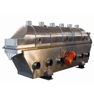 High quality low price ZLG series vibration fluidized bed dryer for instant meal tea powder and cocoa granulation