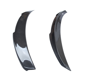 Ailerons automobiles adaptés à l'Audi A3 2014-IN, style V, <span class=keywords><strong>aileron</strong></span> arrière en fibre de carbone, <span class=keywords><strong>aileron</strong></span> de type bec de canard, accessoires d'<span class=keywords><strong>aileron</strong></span> de voiture - Product Image 3