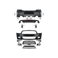 Kit de Conversión de Parachoques Delantero y Trasero Estilo SRT para Dodge Charger 2008-2014, Actualización de Carrocería Exterior