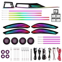 Kit d'éclairage d'ambiance intérieur 64 couleurs LED Symphony pour BMW F30/F34 GT Série 3, accessoires de mise à niveau de l'éclairage d'ambiance.