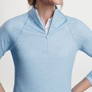Sudadera de Mujer con Cierre de Cremallera de 1/4, Manga Larga, Ajuste Delgado, Secado Rápido, con Logotipo Bordado Personalizado e Impresión Digital - Product Image 4