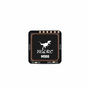 Hglrc M100-5883 M10 GPS module với la bàn ăng ten gốm On-Board LED chỉ số 21x21 mét cho RC máy bay FPV dài phạm vi - Product Image 1