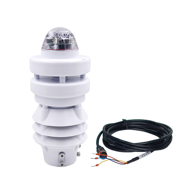 Factory Wholesale High Accuracy Wired Rain Sensor Air Pressure Agriculture Compact Weather Station