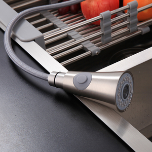 High Quality <strong>Components</strong> Pull Out Sprayer Kitchen Faucet Basin <strong>Tap</strong> Stainless Steel Extension <strong>Tap</strong> - Product Image 6