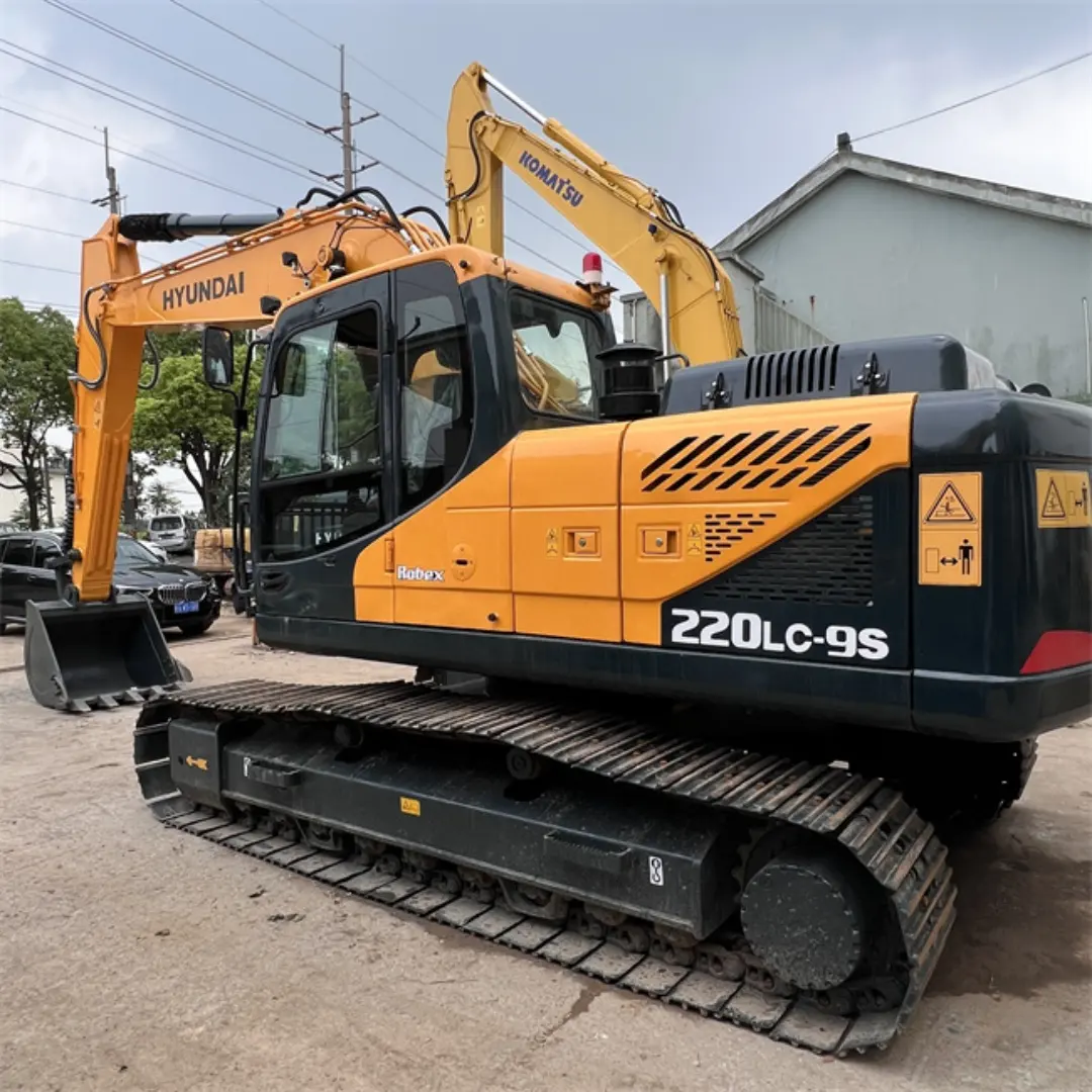 Hochwertiger Korea HYUNDAI 220LC-9S Bagger gebraucht großer Bagger zu verkaufen