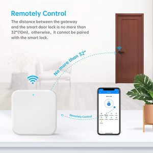 TTLOCK G2 เกตเวย์ไวไฟสำหรับล็อคประตูอัจฉริยะ อะแดปเตอร์บลูทูธไวไฟ รีโมทคอนโทรล แอพ TTLock เกตเวย์ไร้สายที่ใช้งานร่วมกันได้ - Product Image 3