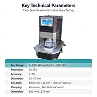 Alat Uji Kekuatan Meledak Kain XHF-16C ISO 13938.1 ASTM D3786