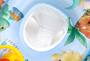 <span class=keywords><strong>Flotador</strong></span> para asiento de <span class=keywords><strong>piscina</strong></span> de bebé, tubo inflable para niño pequeño, anillo de natación con volante y <span class=keywords><strong>patito</strong></span>, patrón de niebla de dinosaurio - Product Image 6