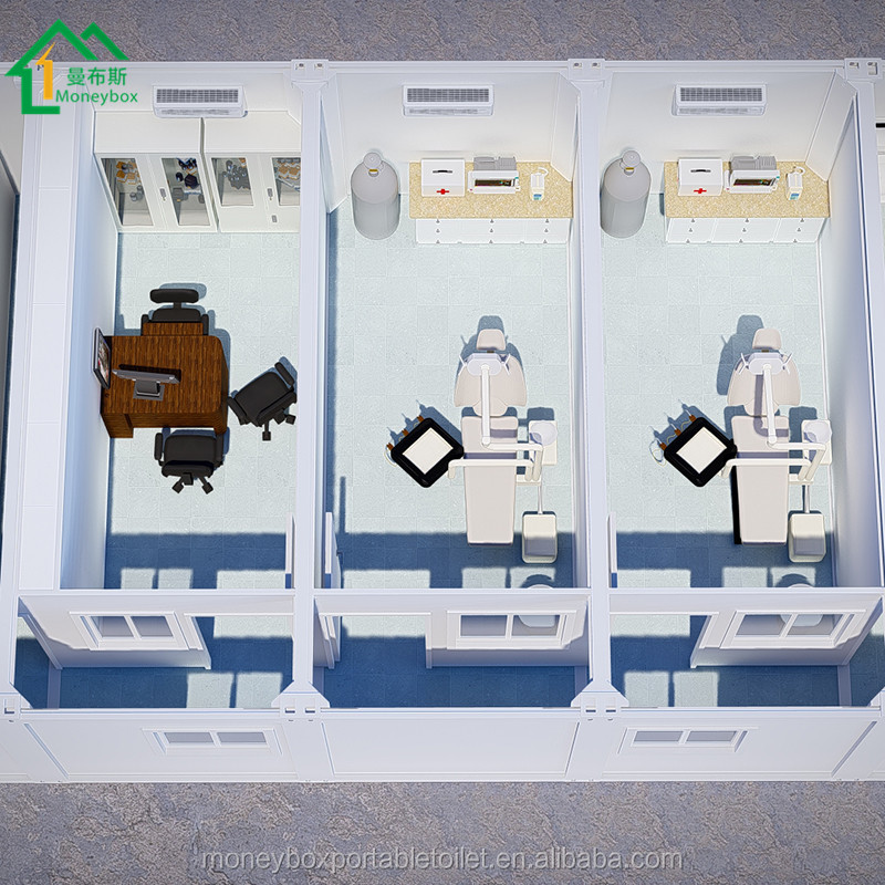 Mobile project cooperation governmental Waschanlage mobile medical container house home shipping container premade house contene
