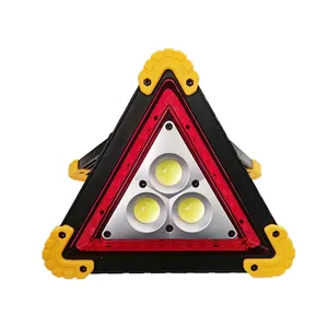 Red Warning Triangle Caution Warning Light Emergency Safety Charging Triangle Warning Light