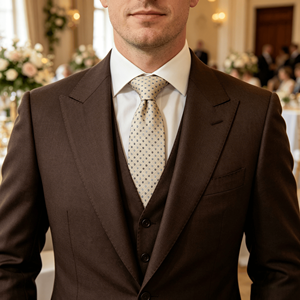 Potente Proveedor con Stock Disponible: Corbata de Hombre 2026 de Poliéster 100% de Secado Rápido con Estampado Digital de Puntos, Varios Colores - Product Image 1