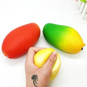 Juguetes Antiestrés de Espuma de Poliuretano con Forma de Mango, Squishies de Mango de Ascenso Lento para Niñas - Product Image 3