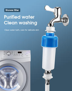 Grifo Purificador de Agua Frontal para Lavadora, Filtro de Ducha de Algodón PP - Product Image 2