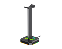 Support de casque universel portable Havit TH660, support de casque de jeu, support de casque RGB