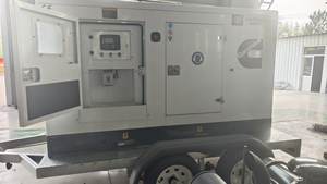 컴민 무소음 발전기 트레일러 이륜 이동식 80KW <span class=keywords><strong>100KVA</strong></span> 수냉식 50Hz <span class=keywords><strong>60Hz</strong></span> 삼상 디젤 발전기 1500rpm ATS - Product Image 2